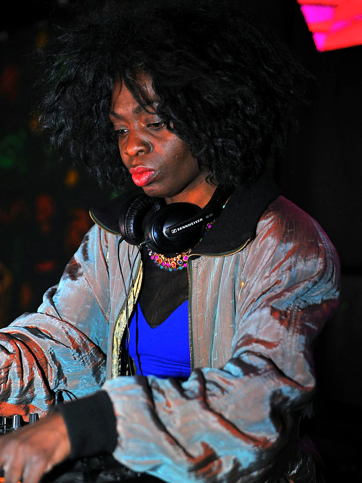 DJ setup and performance energy at M&M African Kitchen & Bar